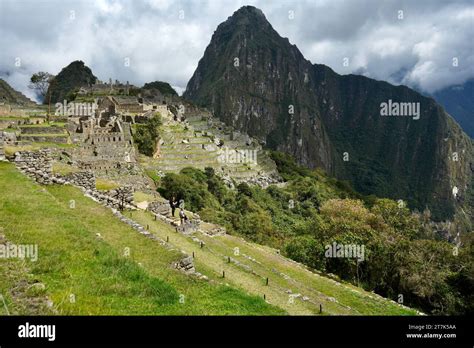 Machu Picchu Perú 6 de octubre de 2023 La antigua ciudadela inca del