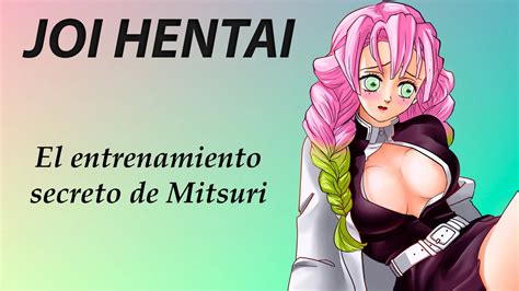 JOI hentai con Mitsuri Super Gangbang En español Demon Slayer