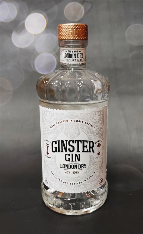 Джин ЛВЗ Саранский GINSTER LONDON DRY GIN | отзывы