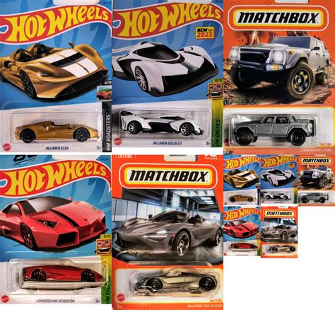 Mua Hot Wheels Matchbox Lamborghini And Mclaren Car Bundle Set Version Tr N Amazon M Ch Nh