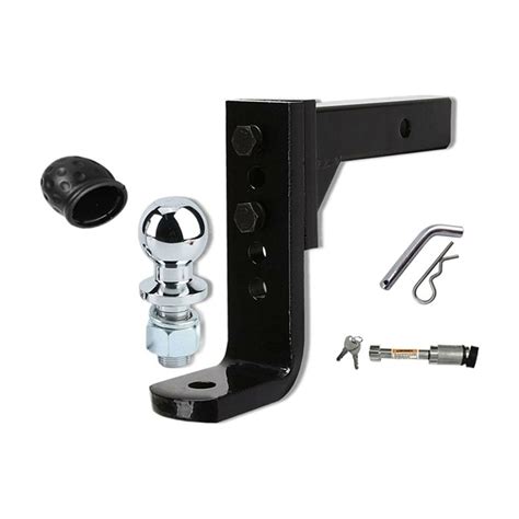 Trailer 4000KG Adjustable Height Tow Bar Hitch 50mm 2inch Ball Towbar