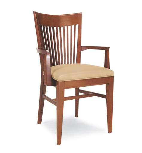 3365 Wood Arm Chair