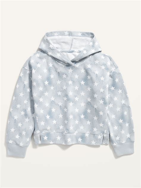 Long Sleeve Graphic Pullover Hoodie For Girls Old Navy