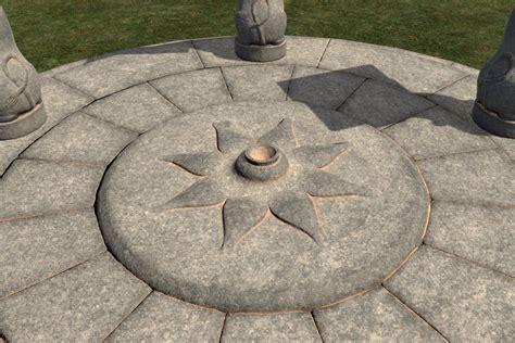 Stone Pillar Design 01