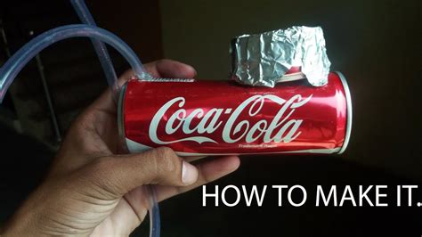 How To Make A Hookah With Coke Can Easily Diy Nargilia Diy Creative