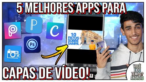 Melhores Apps Para Criar Capas De V Deos Thumbnails Criar Apps