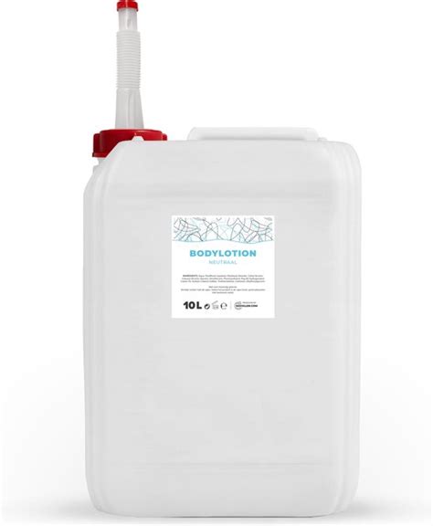 Bodylotion Neutraal 10 Liter Jerrycan Met Schenktuit