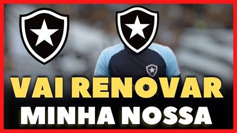 Agora E Oficial Contrato Renovado Not Cia Do Botafogo Hoje Youtube