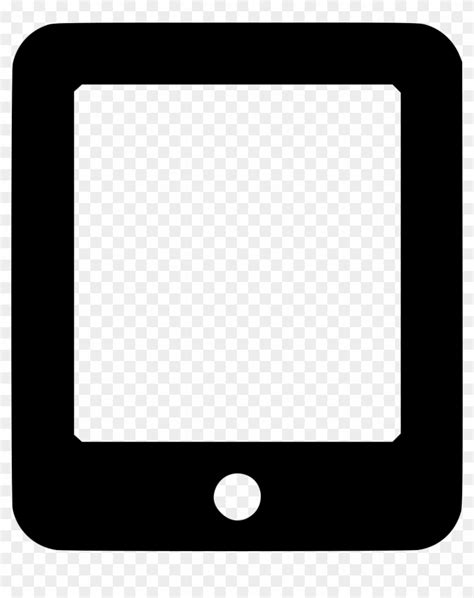 Png File Tablet Icon White Png Transparent Png 836x9801009319