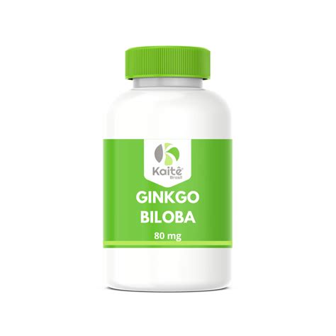 Ginkgo biloba 80mg 30 cápsulas