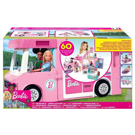 Sur Dreamcamper Transformable Barbie En Poup E Achat