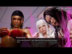 Waifu Academy Three Hot 18yo Teens Enjoy One Big Monster Cock Titjob Pussy Licking And