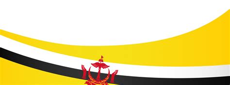 Brunei Flag Wave Isolated On Png Or Transparent Background 18890606 Png