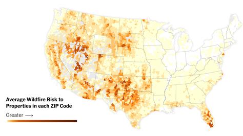 Here Are the Wildfire Risks to Homes Across the Lower 48 States - The ...