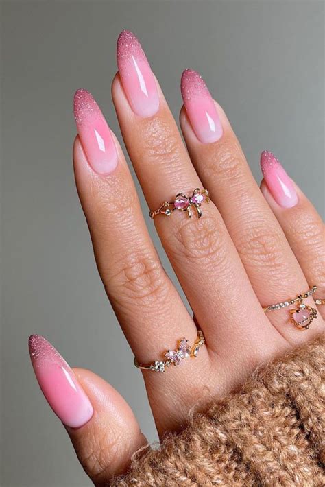 Unghie Rosa Inspo Per Il In Baby Boomers Nails