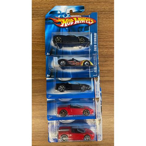 Lote Ferrari First Editions Miniaturas Hot Wheels Hotwheels RARO Shopee Brasil