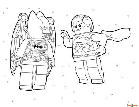 Batman Vs Superman Coloring Pages at GetColorings.com | Free printable ...