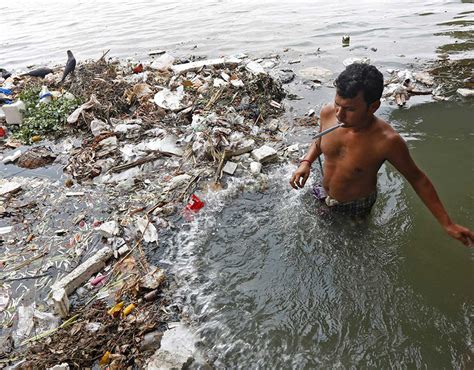 Ganges River Pollution on Behance