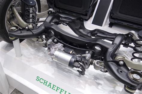 Schaeffler Mechatronic Intelligent Rear Axle Steering System Irws Ehfcv