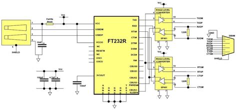 Rs232 To Rs422 Converter Circuit Diagram Rs422 To Rs232 Conv