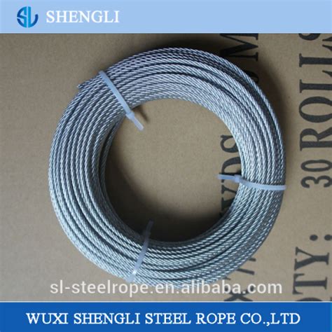 Galvanized And Ungalvanized Wire Rope Strength High Quality Galvanized And Ungalvanized Wire