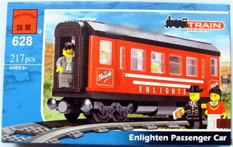 Train：Enlighten Passenger Car (совместим с Лего) купить за 0₽ со ...