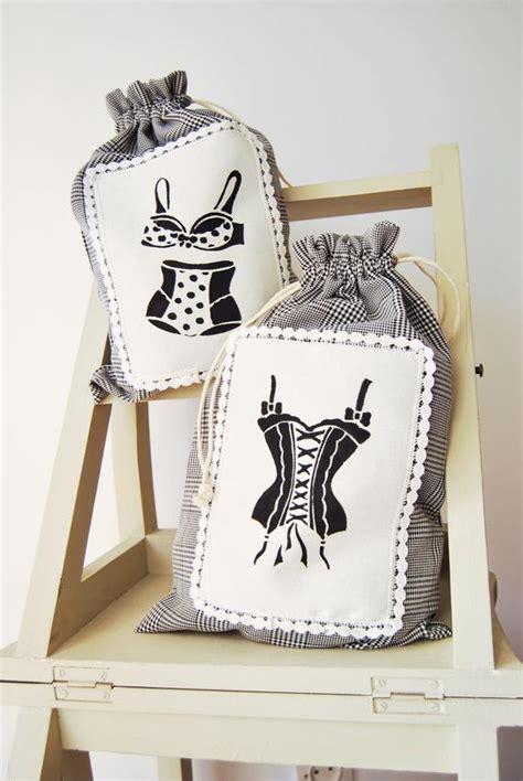 Sac Pochette Pour Lingerie Organisateur Rangement De Valise Etsy