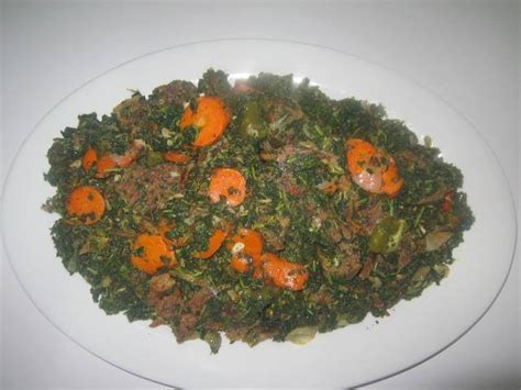 Recette d ici bari à la viande et au poisson fumé adiac congo