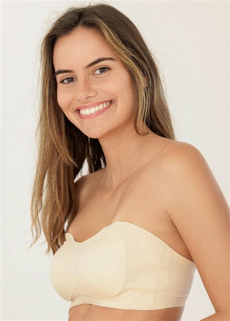 Candice Strapless Maternity Bra In Nude Queen Bee