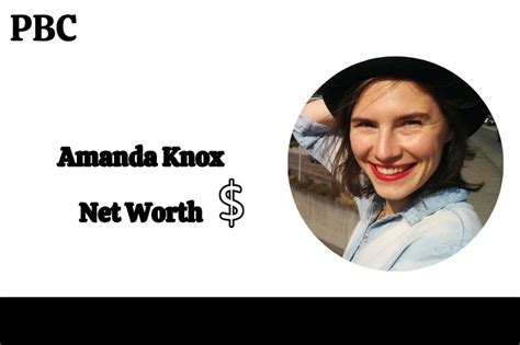 Amanda Knox Net Worth 2024: Salary, Income & Financial Insights | PBC