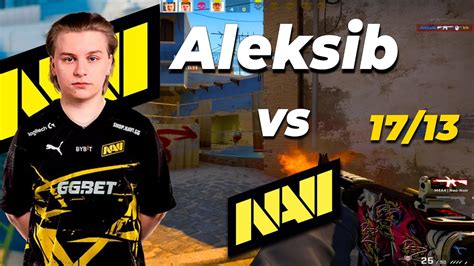 CSGO POV NIP Aleksib 17 13 Vs NAVI MIRAGE BLAST Premier Spring