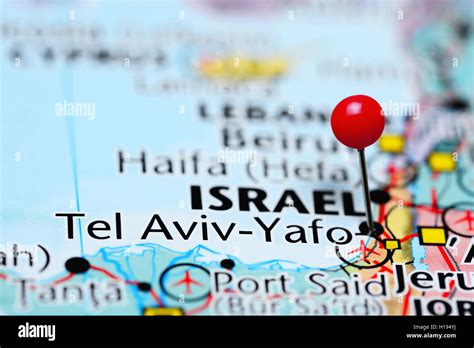 Mapa De Tel Aviv Yafo Fotografías E Imágenes De Alta Resolución Alamy