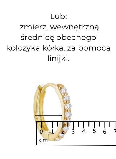 hey! Jak prawidłowo dobrać rozmiar kolczyków kółek - hey! hoops