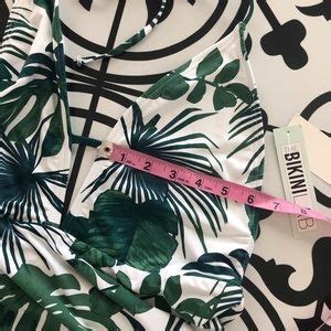 The Bikini Lab Swim The Bikini Lab Fronds Palm Leaf One Piece Swimsuit Poshmark