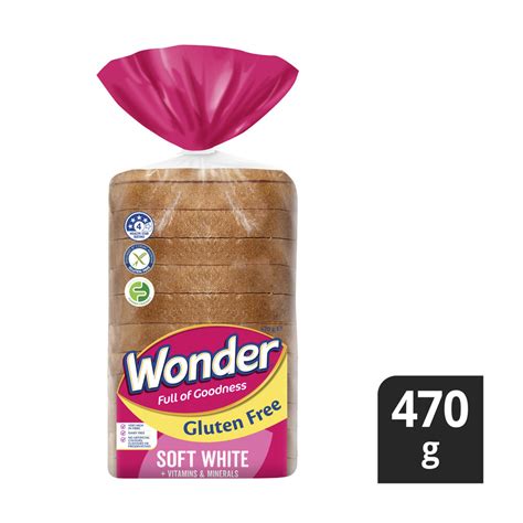 Buy Wonder White Bread Gluten Free 470g Coles