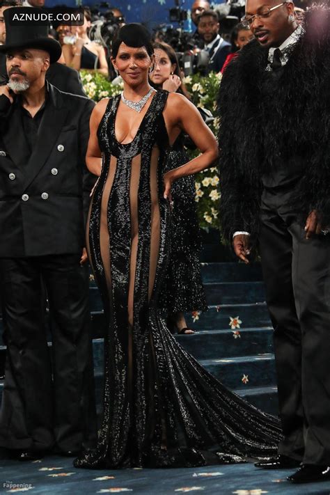 Halle Berry Sexy Flashes Her Hot Pubic Area In A Sultry Sheer Dress At Met Gala In New York City