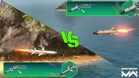 RBS 15 VS X 35 Missiles Comparison Modern Warships YouTube