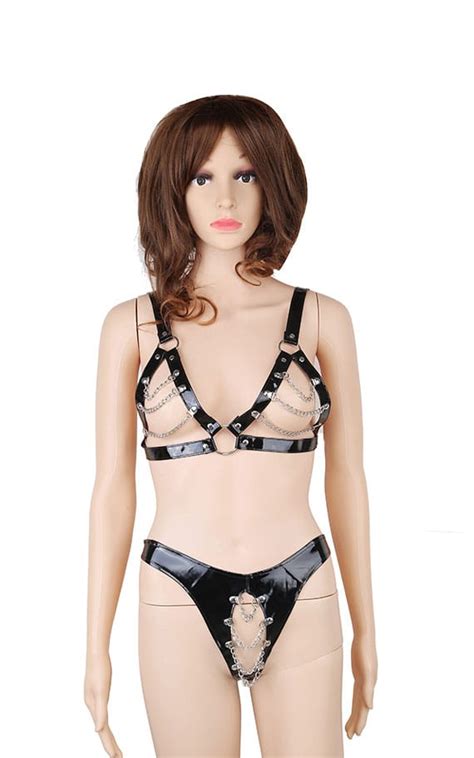 Кожен комплет со синџири XXX SEX SHOP LIBIDO SKOPJE НАЈНИСКИ ЦЕНИ