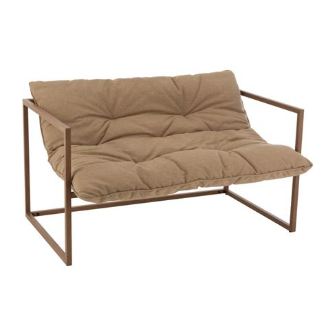 Chaise Personne En M Tal Marron X X Cm