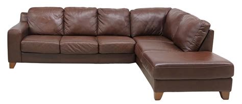 CONTEMPORARY BROWN LEATHER SECTIONAL SOFA sold at auction on 23rd ...