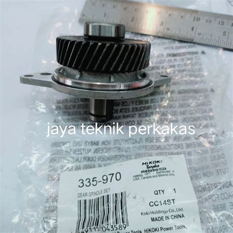 Jual Hitachi gear cutting CC 14 ST HIKOKI - spindel gear cut off ...