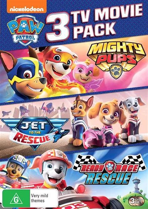 Paw Patrol Mighty Pups Ready Race Rescue Jet To The Rescue