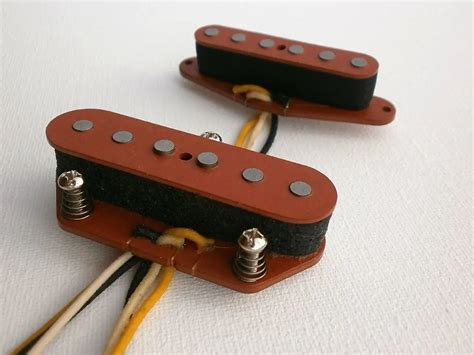 RED Telecaster Coil Tap Mixed A A HOT Pickups SET Custom Hand Wound
