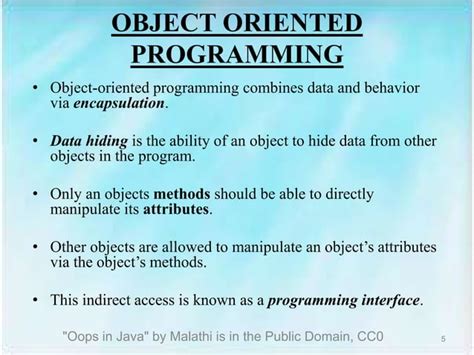 Oops In Java PPT