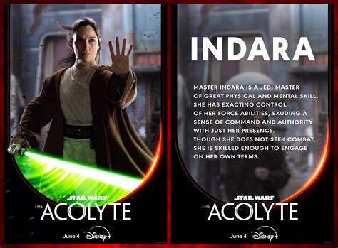Slideshow Star Wars The Acolyte Character Posters