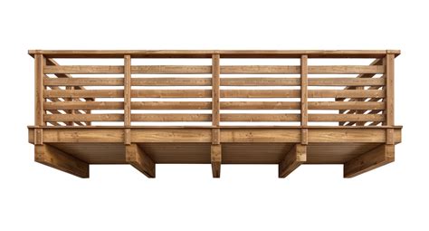 En Bois Balcon Couper En Dehors 48941777 Png