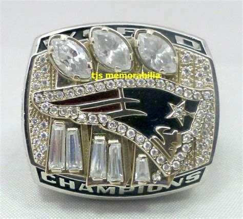 2004 NEW ENGLAND PATRIOTS SUPER BOWL XXXIX CHAMPIONSHIP RING - Buy and ...