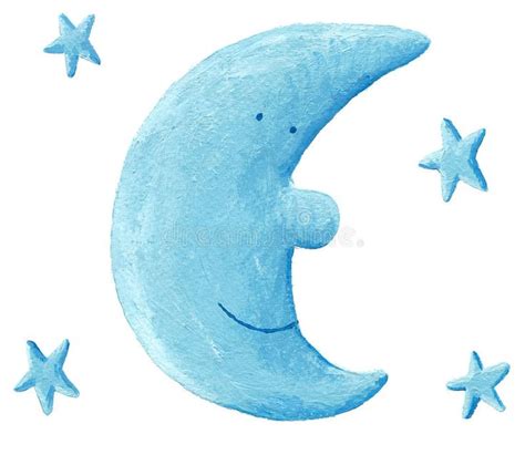 Blue Moon Acrylic Illustration Of Blue Moon Sponsored Moon Blue