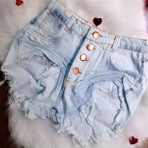 Shorts Jeans Feminino Customizado Hot Pants Estilo Anitta