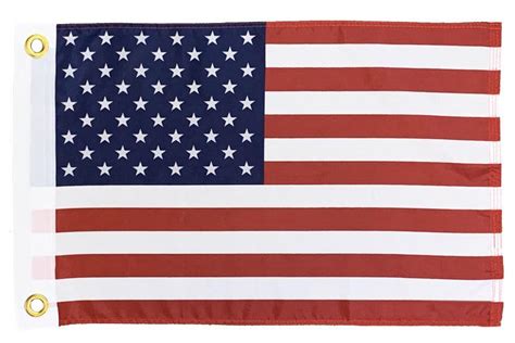 American 12×18 Boat Flag Printed I Americas Flags